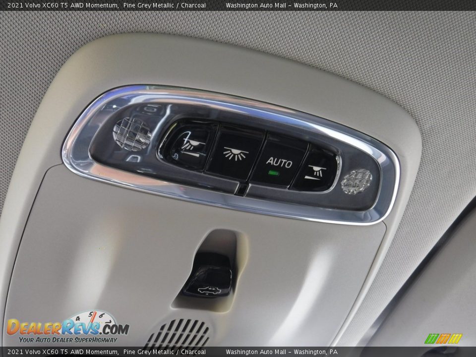 2021 Volvo XC60 T5 AWD Momentum Pine Grey Metallic / Charcoal Photo #23