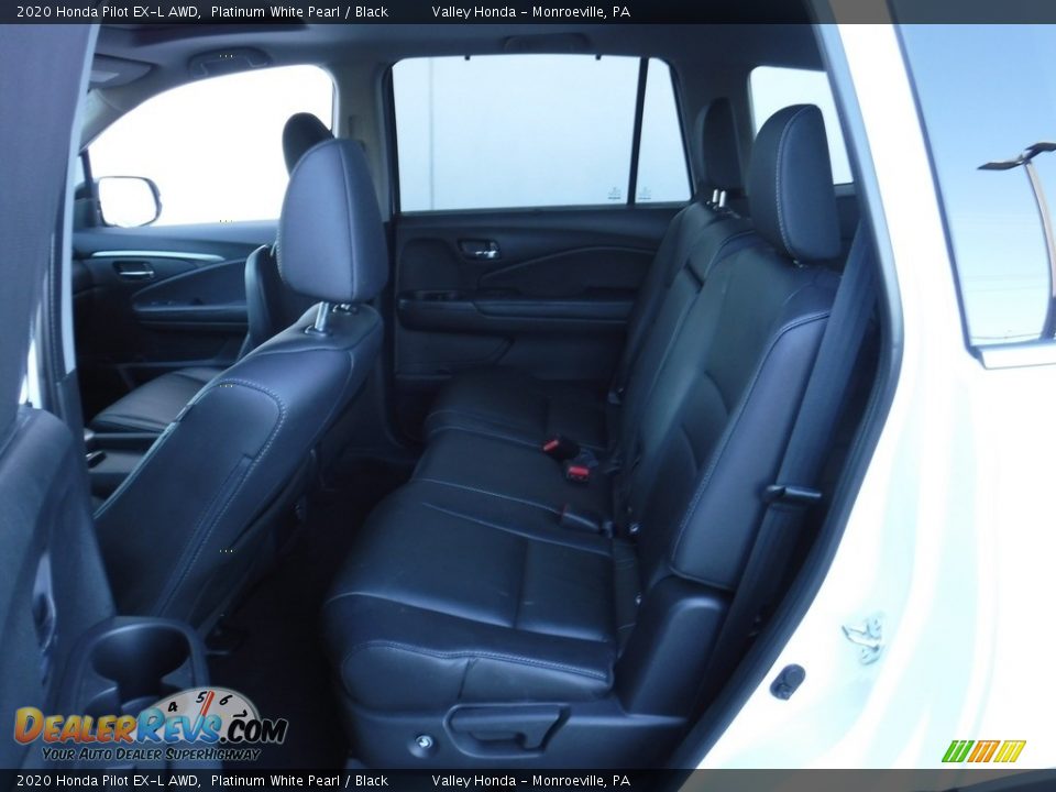 2020 Honda Pilot EX-L AWD Platinum White Pearl / Black Photo #30