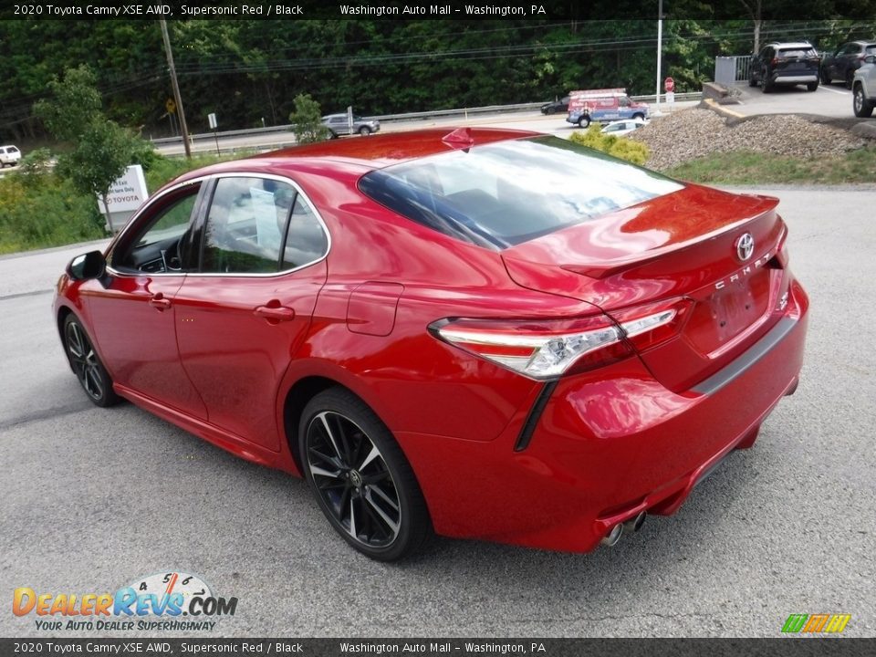 2020 Toyota Camry XSE AWD Supersonic Red / Black Photo #12