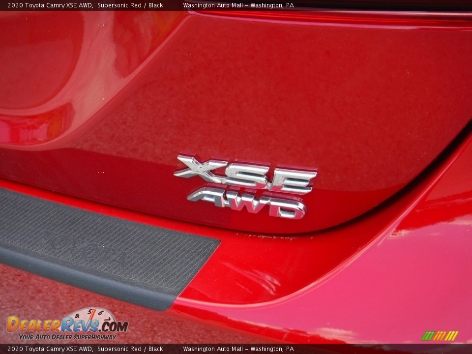 2020 Toyota Camry XSE AWD Supersonic Red / Black Photo #14