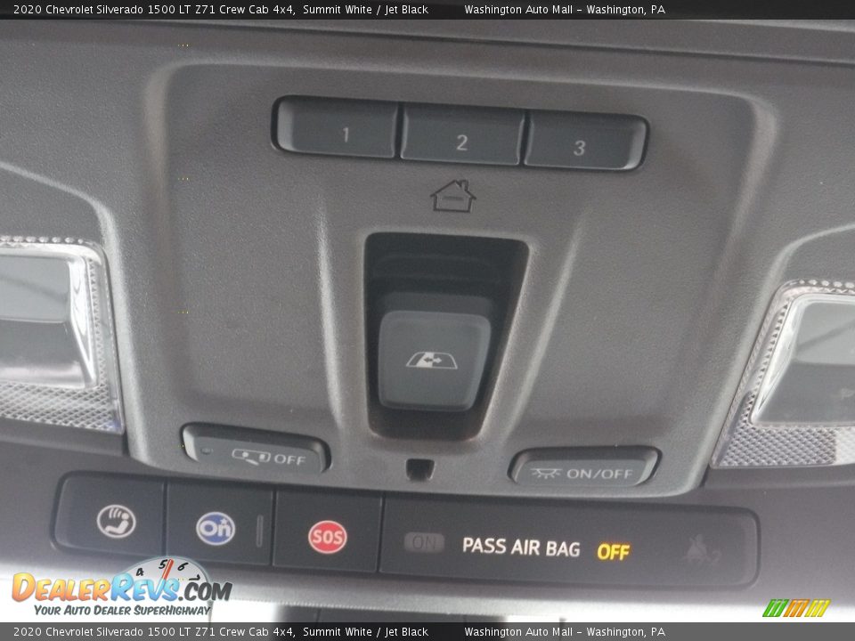 2020 Chevrolet Silverado 1500 LT Z71 Crew Cab 4x4 Summit White / Jet Black Photo #9