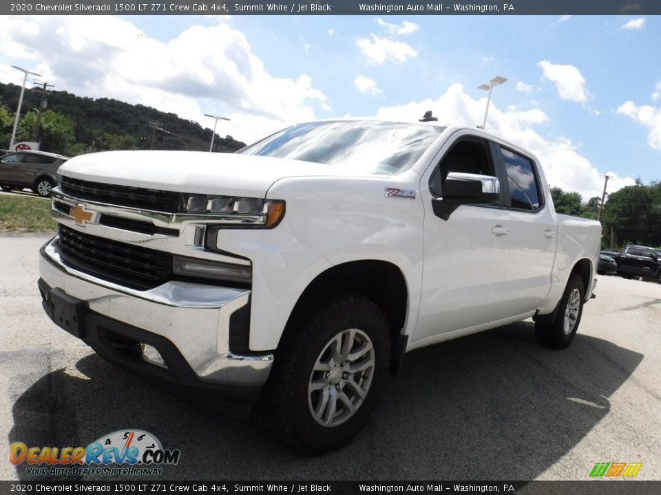 2020 Chevrolet Silverado 1500 LT Z71 Crew Cab 4x4 Summit White / Jet Black Photo #13