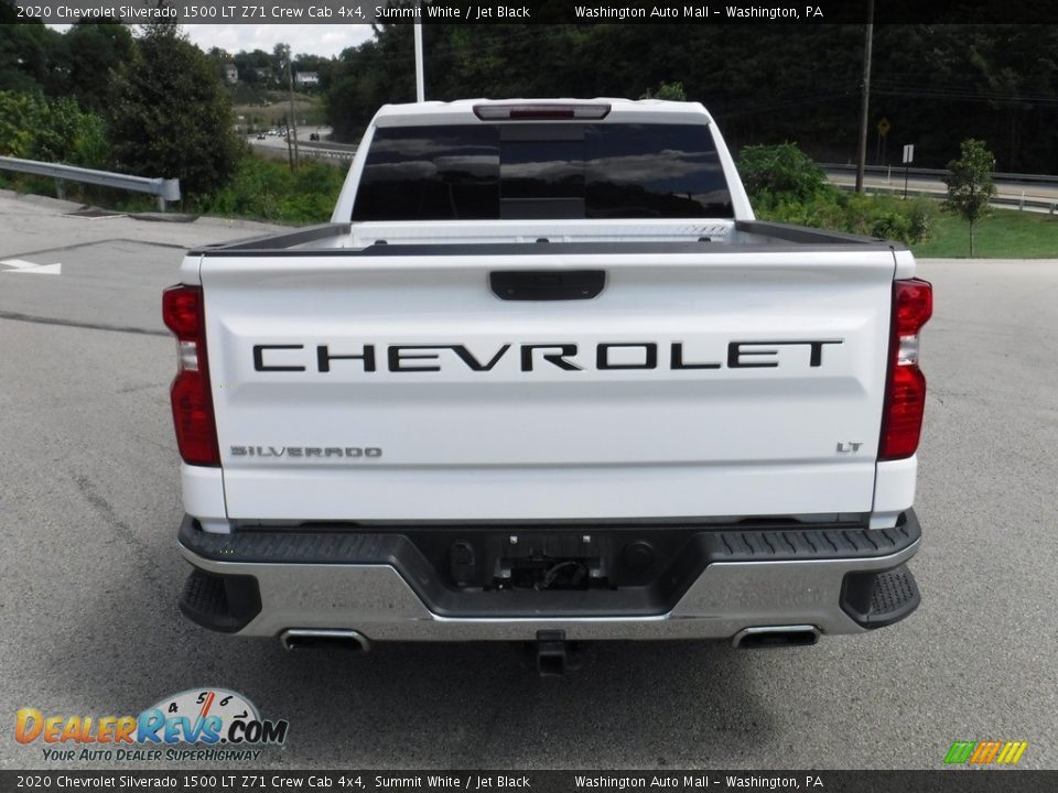 2020 Chevrolet Silverado 1500 LT Z71 Crew Cab 4x4 Summit White / Jet Black Photo #16