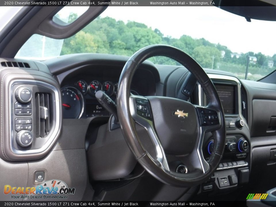 2020 Chevrolet Silverado 1500 LT Z71 Crew Cab 4x4 Summit White / Jet Black Photo #23