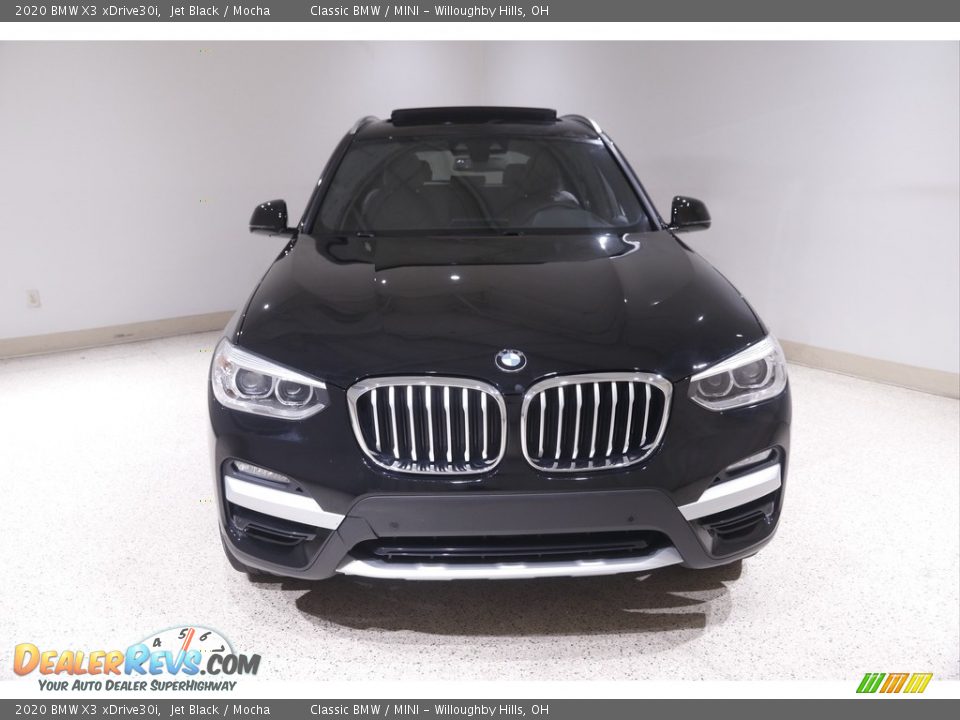 2020 BMW X3 xDrive30i Jet Black / Mocha Photo #2