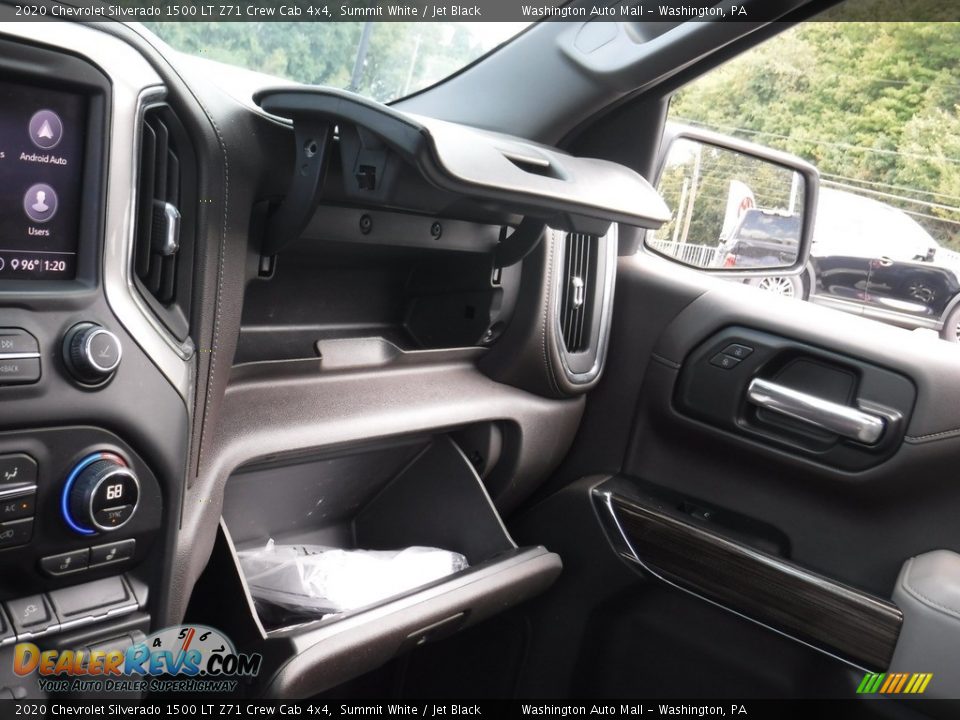 2020 Chevrolet Silverado 1500 LT Z71 Crew Cab 4x4 Summit White / Jet Black Photo #28