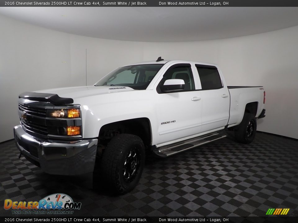 2016 Chevrolet Silverado 2500HD LT Crew Cab 4x4 Summit White / Jet Black Photo #4