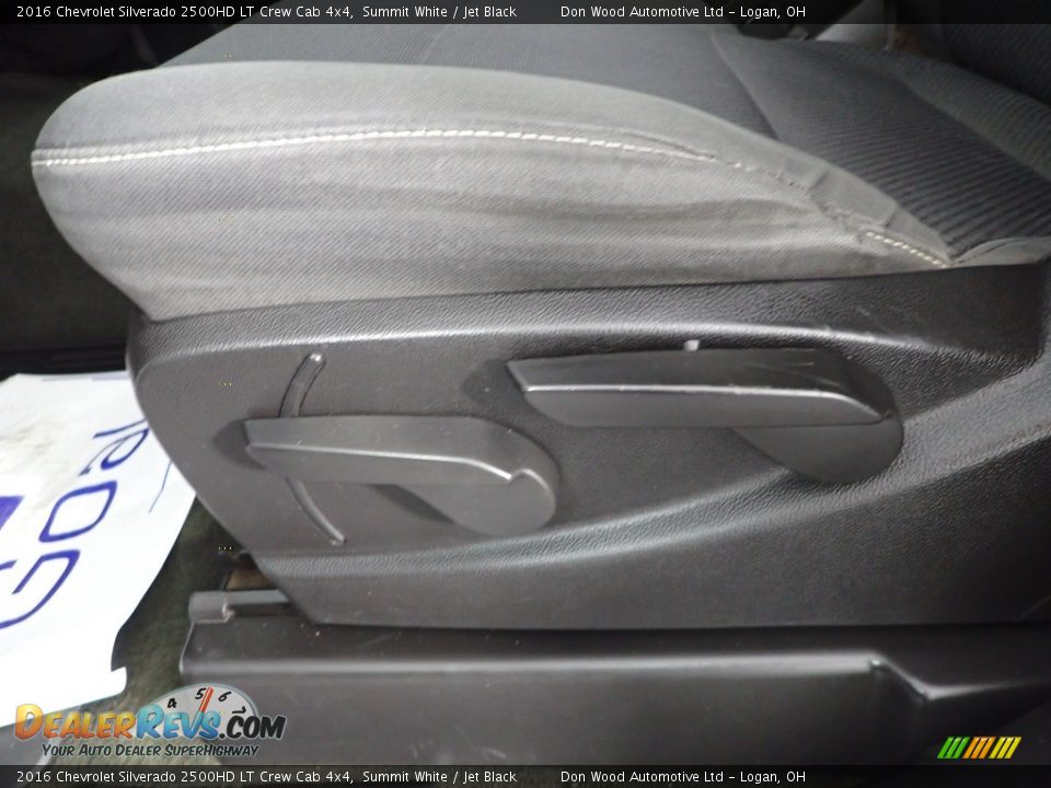 2016 Chevrolet Silverado 2500HD LT Crew Cab 4x4 Summit White / Jet Black Photo #11