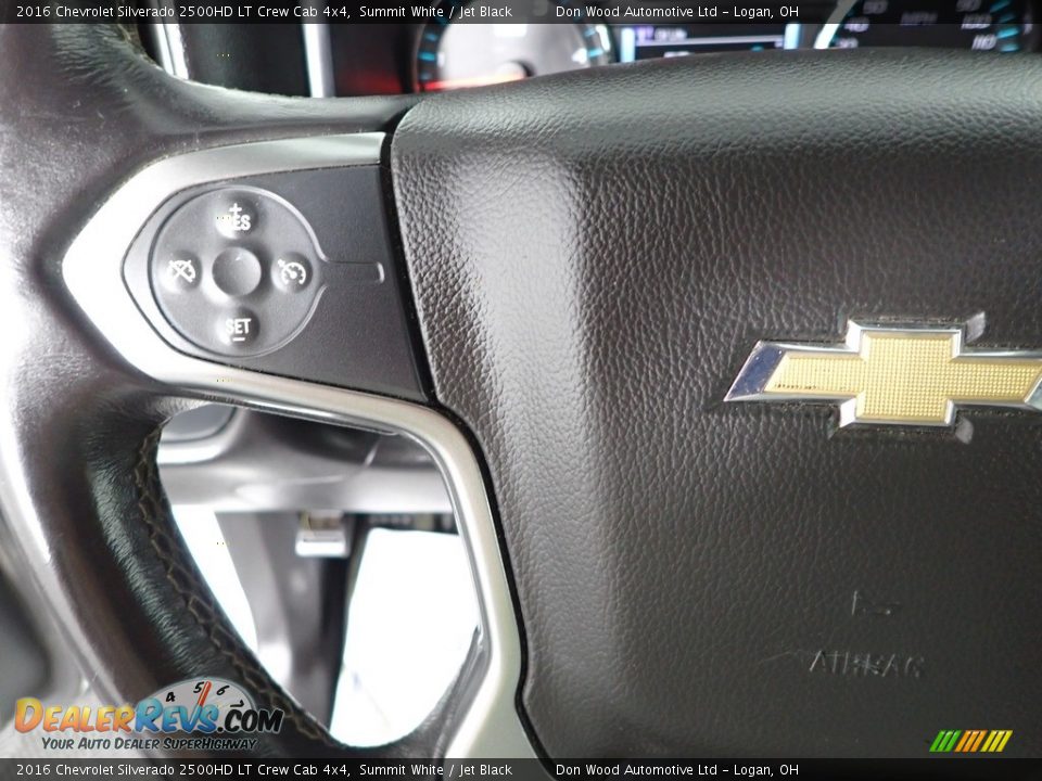 2016 Chevrolet Silverado 2500HD LT Crew Cab 4x4 Summit White / Jet Black Photo #14