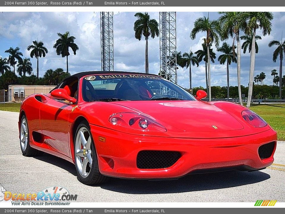 Rosso Corsa (Red) 2004 Ferrari 360 Spider Photo #2