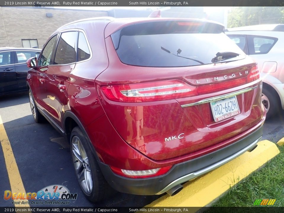 2019 Lincoln MKC Reserve AWD Ruby Red Metallic / Cappuccino Photo #2