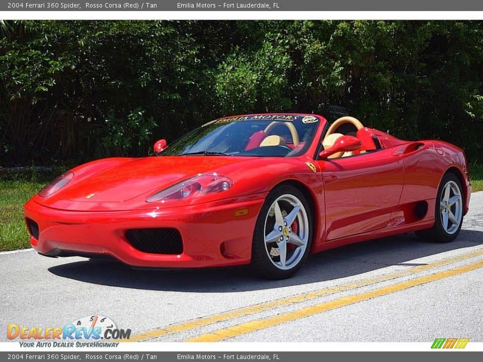 Rosso Corsa (Red) 2004 Ferrari 360 Spider Photo #3