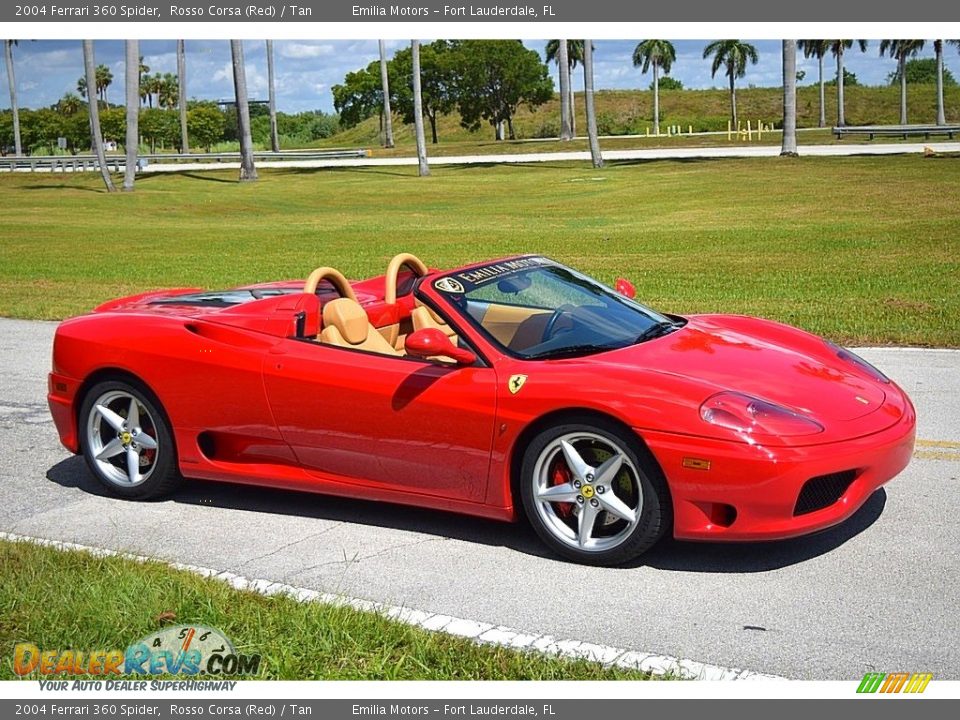 Rosso Corsa (Red) 2004 Ferrari 360 Spider Photo #4