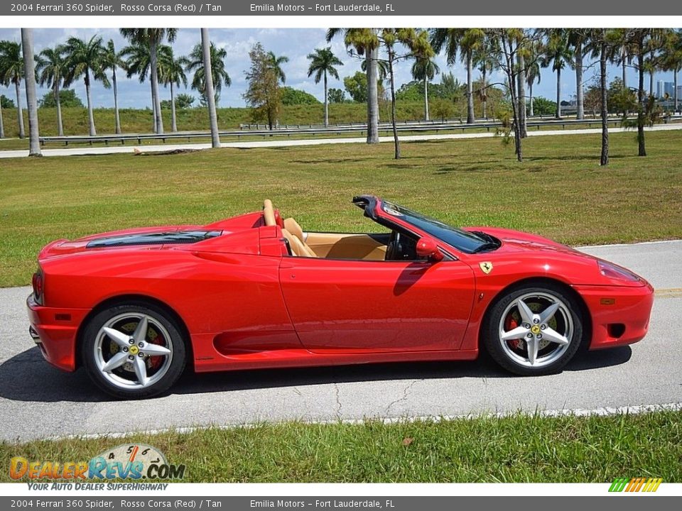 Rosso Corsa (Red) 2004 Ferrari 360 Spider Photo #5