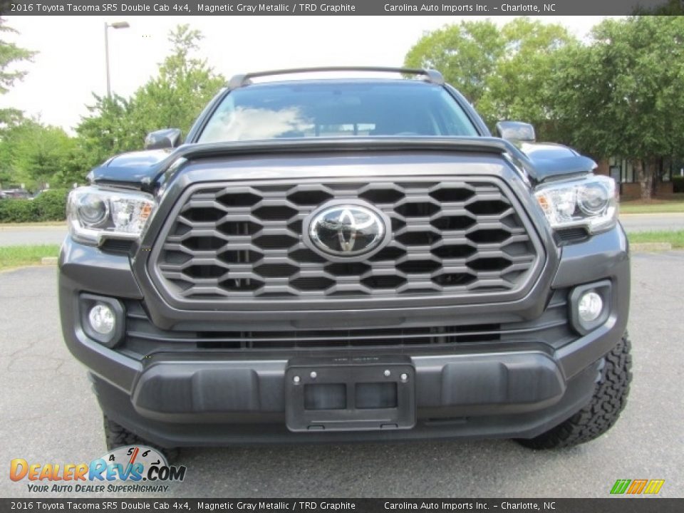 2016 Toyota Tacoma SR5 Double Cab 4x4 Magnetic Gray Metallic / TRD Graphite Photo #4