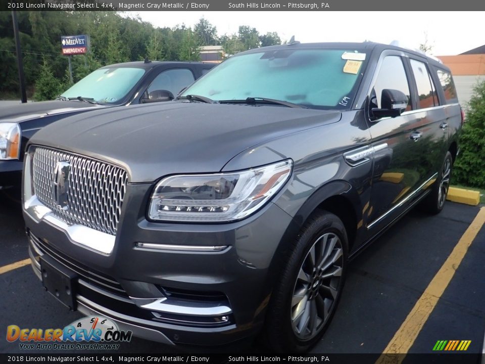 2018 Lincoln Navigator Select L 4x4 Magnetic Gray Metallic / Ebony Photo #1