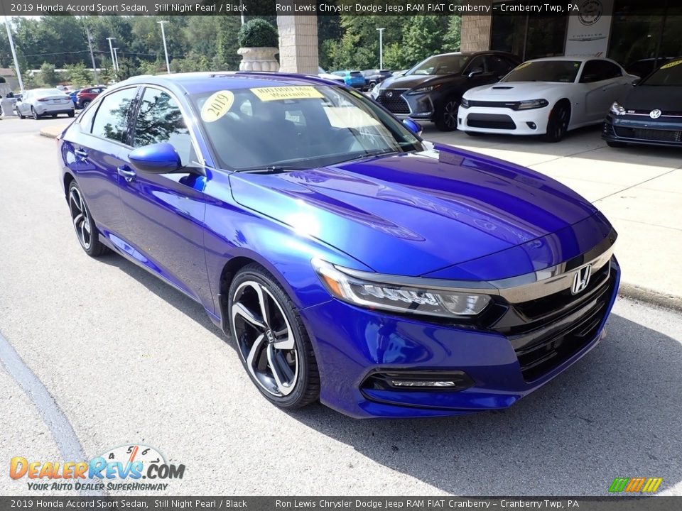 2019 Honda Accord Sport Sedan Still Night Pearl / Black Photo #2