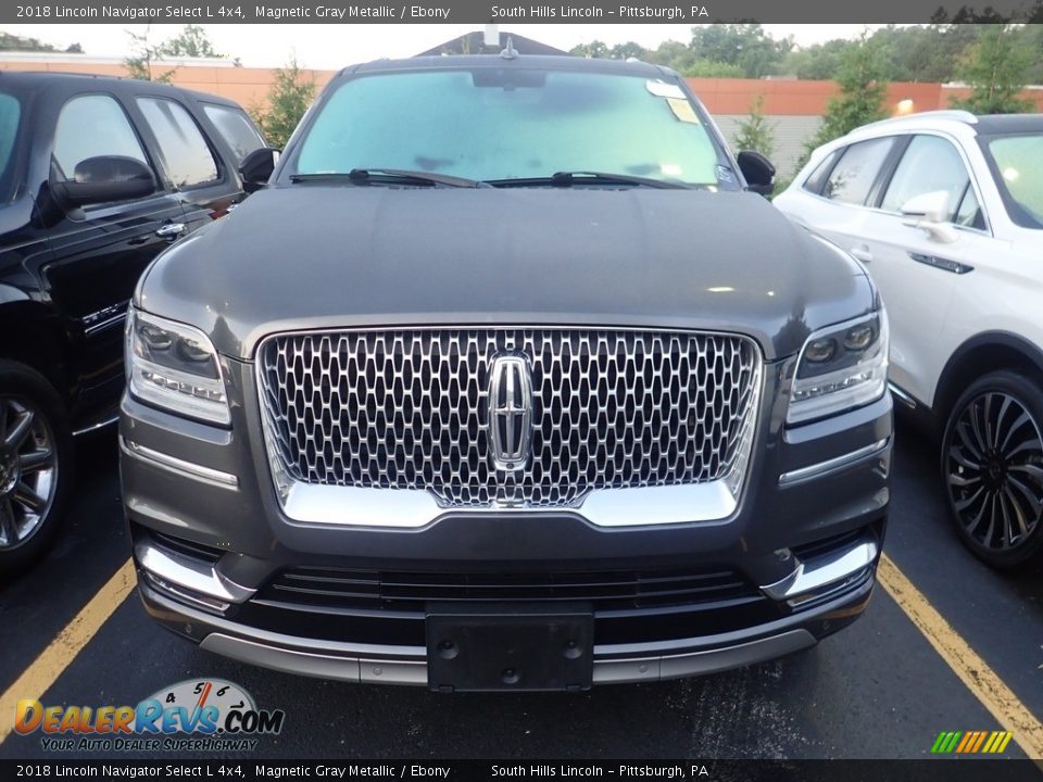 2018 Lincoln Navigator Select L 4x4 Magnetic Gray Metallic / Ebony Photo #3