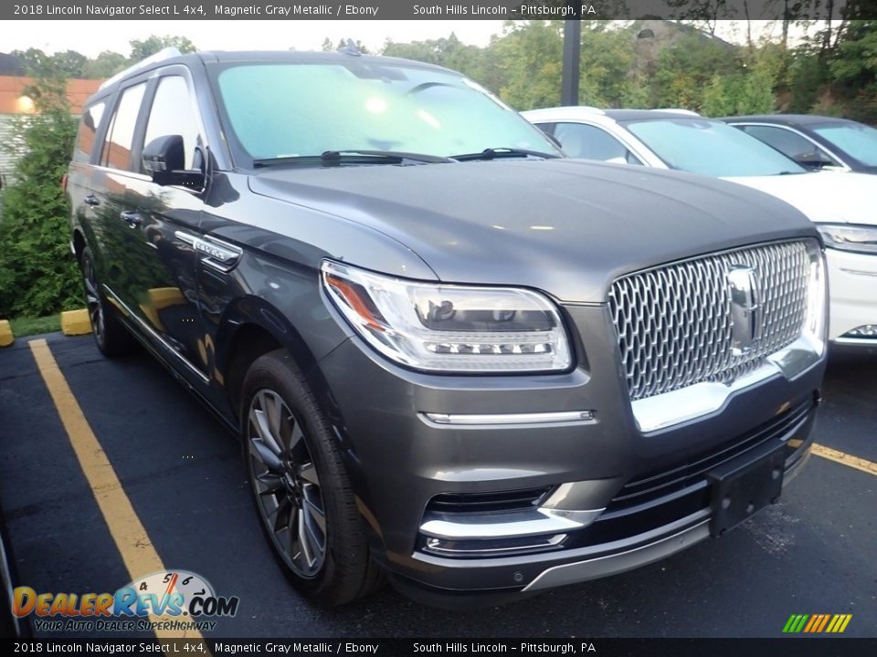 2018 Lincoln Navigator Select L 4x4 Magnetic Gray Metallic / Ebony Photo #4