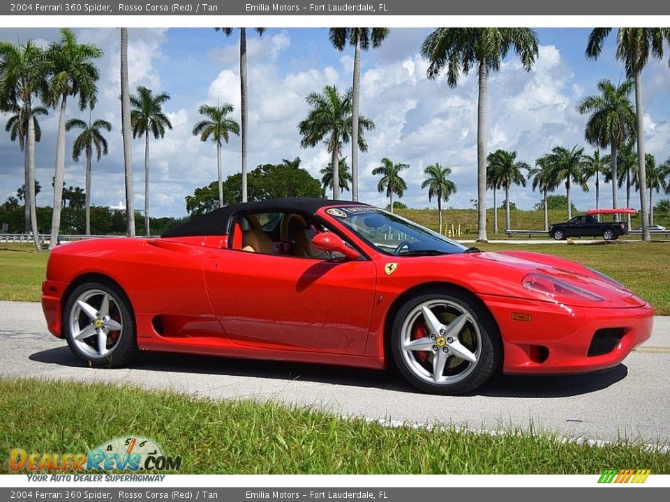 Rosso Corsa (Red) 2004 Ferrari 360 Spider Photo #10