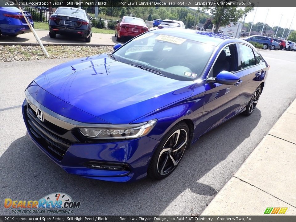 2019 Honda Accord Sport Sedan Still Night Pearl / Black Photo #4