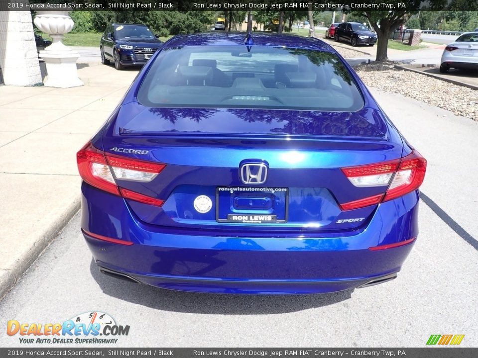 2019 Honda Accord Sport Sedan Still Night Pearl / Black Photo #7
