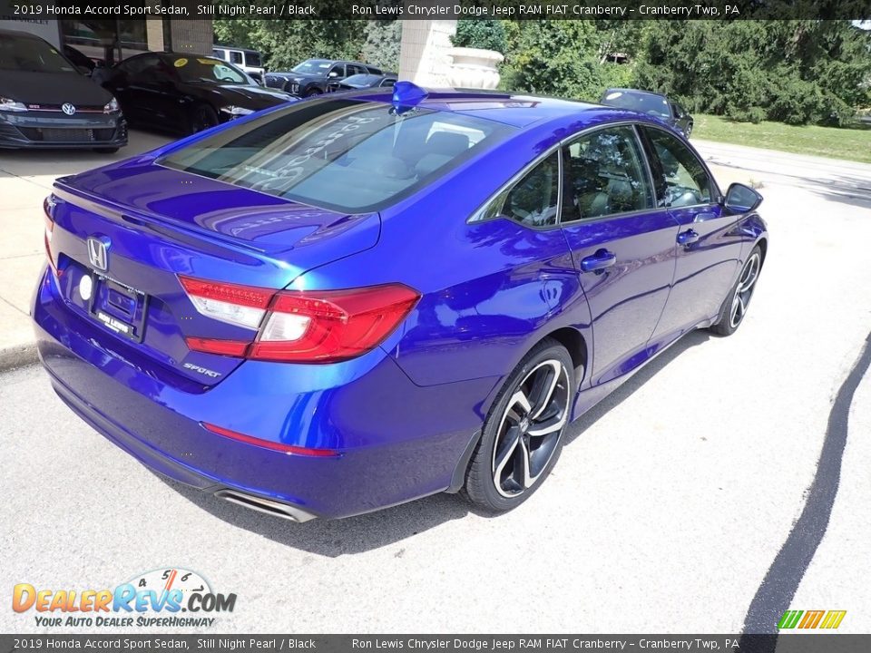 2019 Honda Accord Sport Sedan Still Night Pearl / Black Photo #8