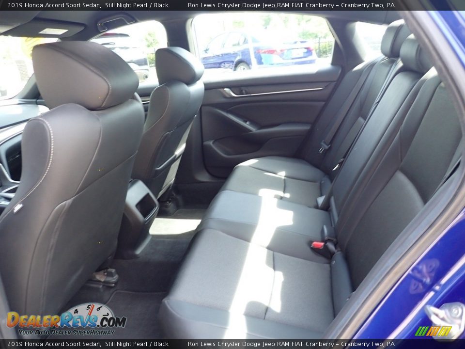 2019 Honda Accord Sport Sedan Still Night Pearl / Black Photo #12