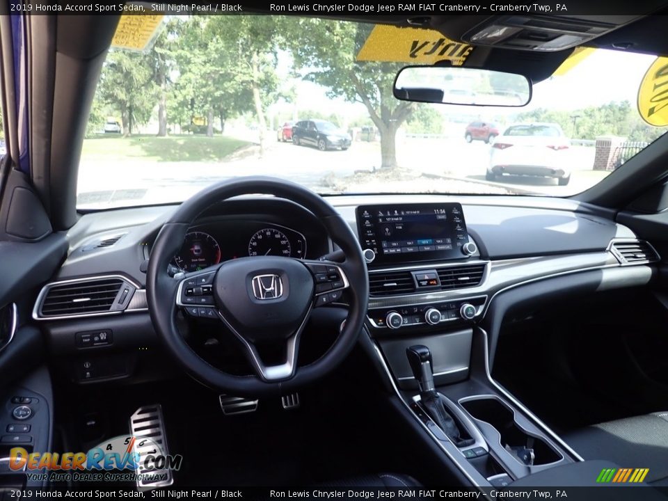 2019 Honda Accord Sport Sedan Still Night Pearl / Black Photo #13