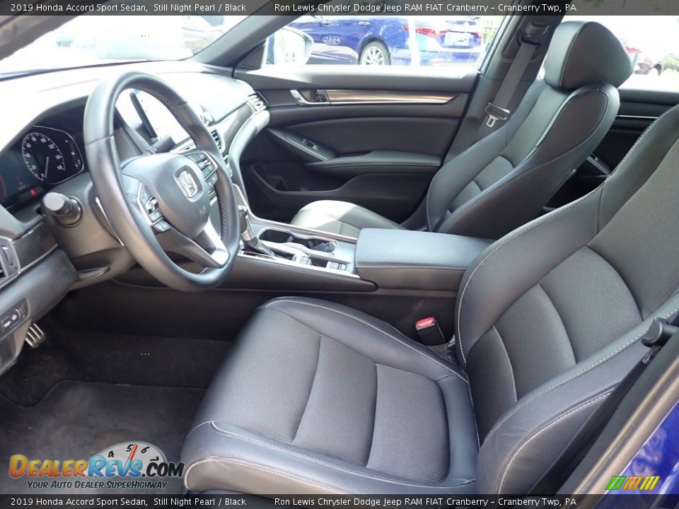 2019 Honda Accord Sport Sedan Still Night Pearl / Black Photo #14