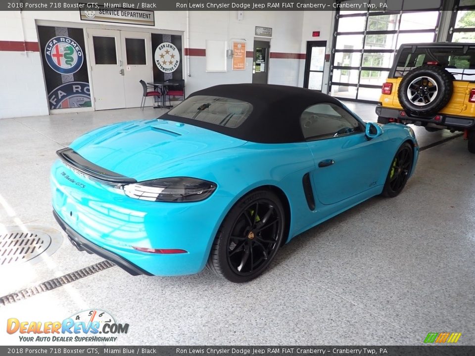 Miami Blue 2018 Porsche 718 Boxster GTS Photo #3