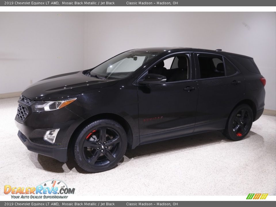 2019 Chevrolet Equinox LT AWD Mosaic Black Metallic / Jet Black Photo #3