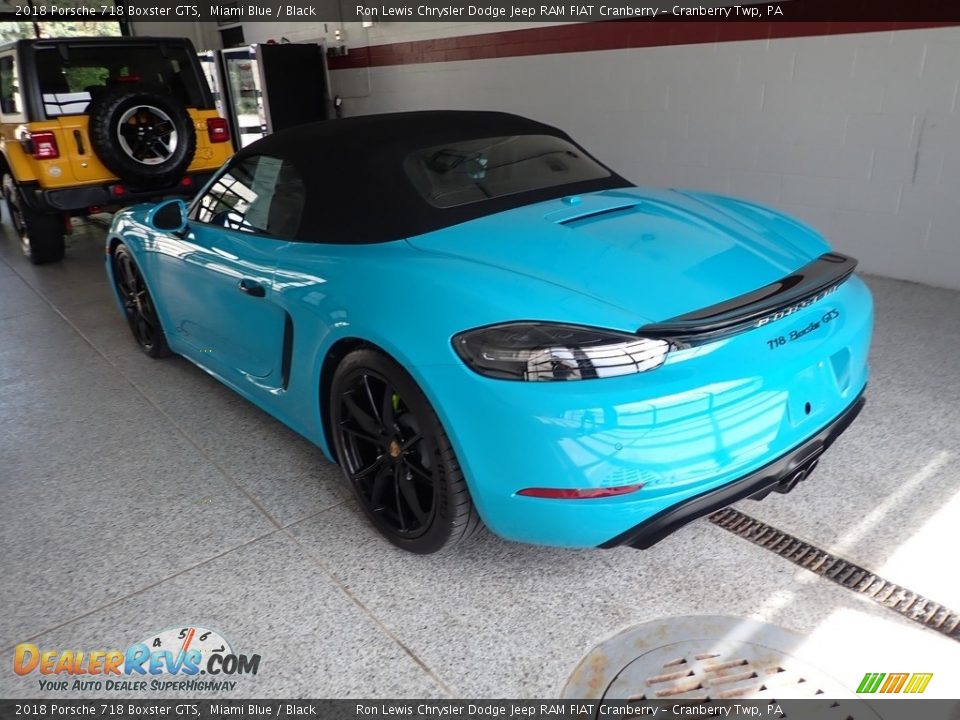 Miami Blue 2018 Porsche 718 Boxster GTS Photo #4