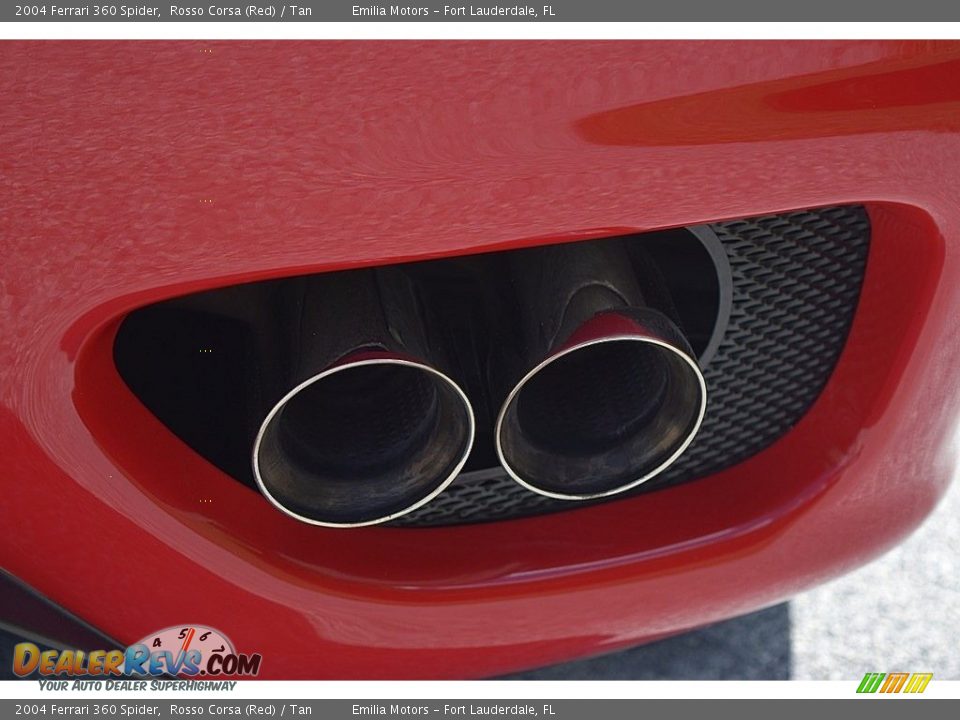 Exhaust of 2004 Ferrari 360 Spider Photo #35