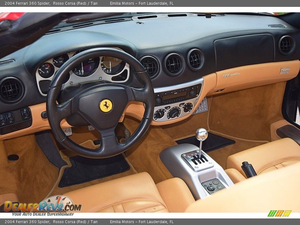 Dashboard of 2004 Ferrari 360 Spider Photo #37