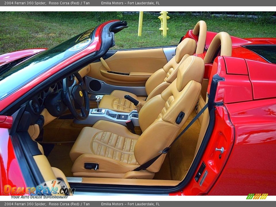 Tan Interior - 2004 Ferrari 360 Spider Photo #39