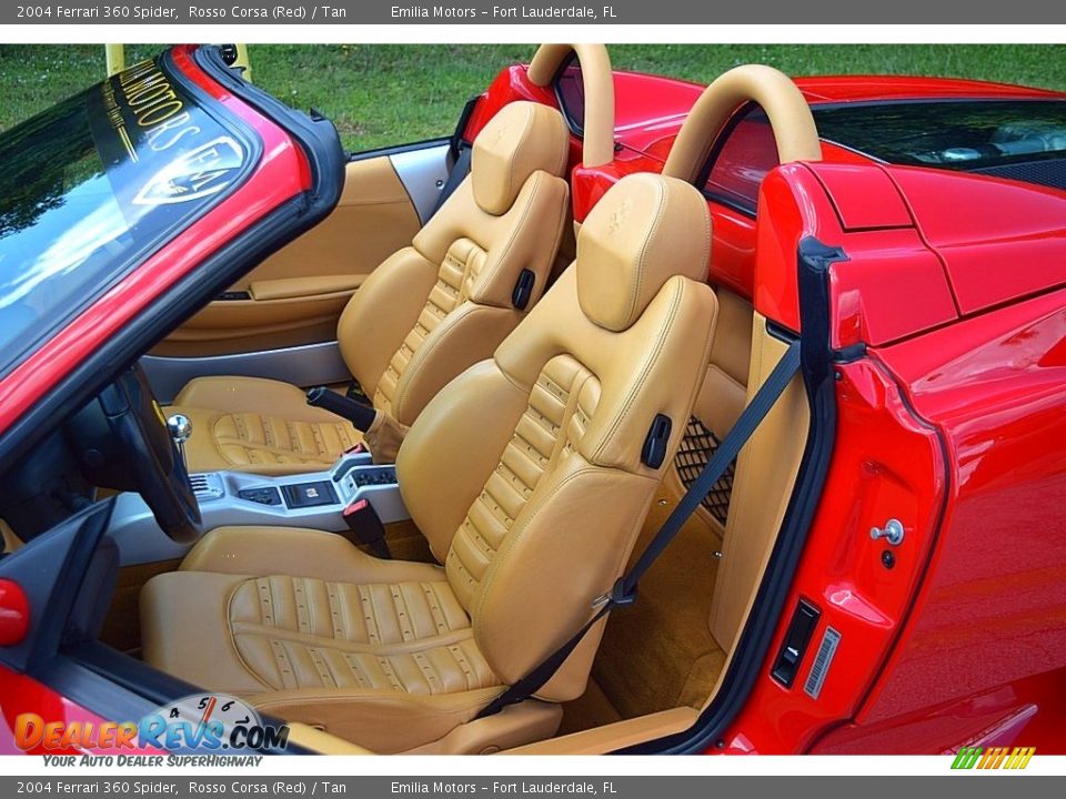 Front Seat of 2004 Ferrari 360 Spider Photo #40