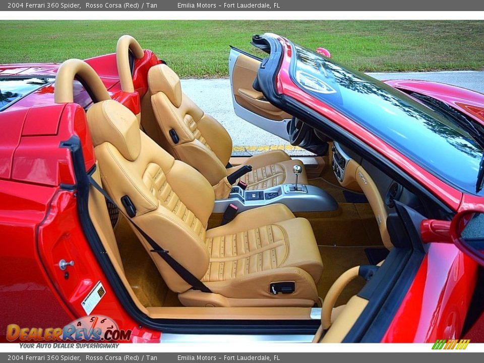 Front Seat of 2004 Ferrari 360 Spider Photo #41
