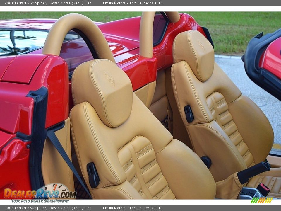 Front Seat of 2004 Ferrari 360 Spider Photo #42