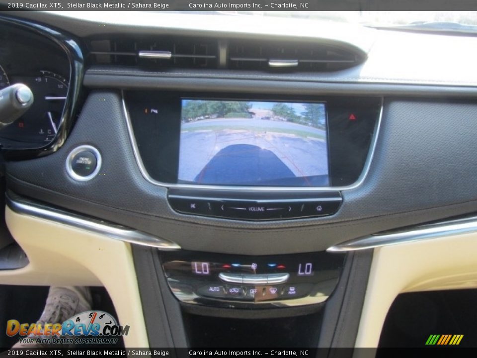 2019 Cadillac XT5 Stellar Black Metallic / Sahara Beige Photo #15