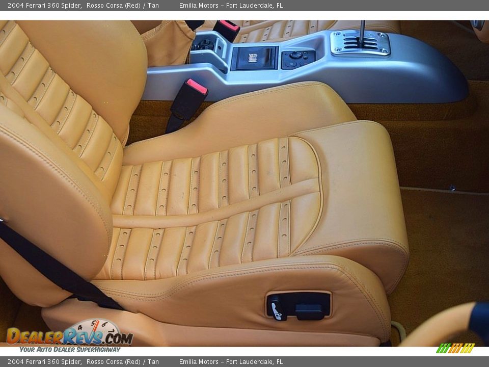 Front Seat of 2004 Ferrari 360 Spider Photo #43