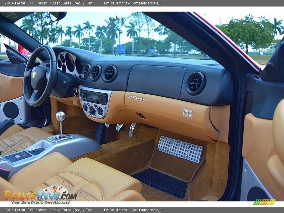 Dashboard of 2004 Ferrari 360 Spider Photo #44