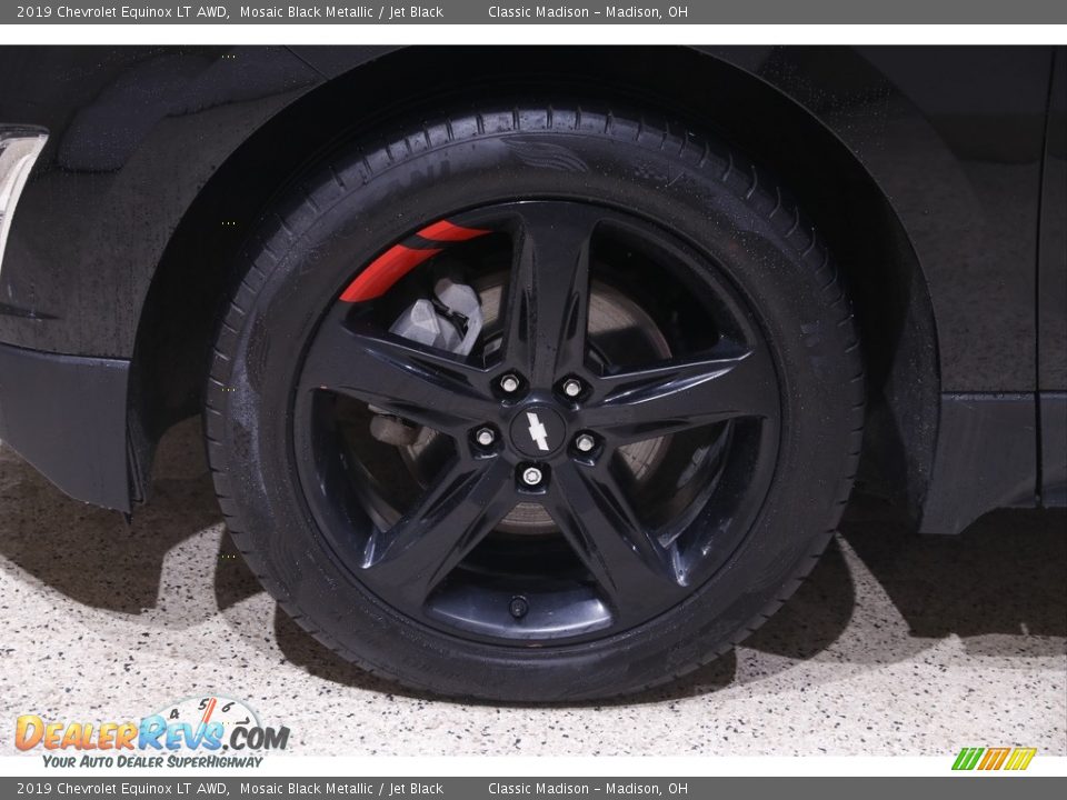 2019 Chevrolet Equinox LT AWD Mosaic Black Metallic / Jet Black Photo #20