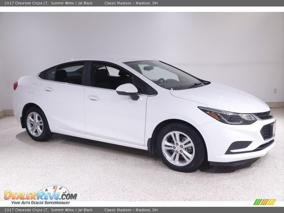 2017 Chevrolet Cruze LT Summit White / Jet Black Photo #1
