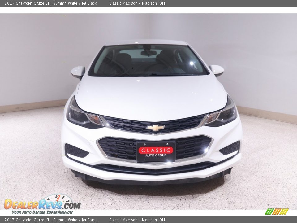 2017 Chevrolet Cruze LT Summit White / Jet Black Photo #2