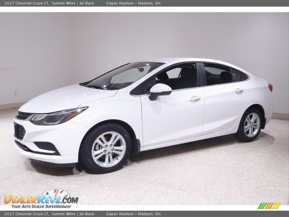 2017 Chevrolet Cruze LT Summit White / Jet Black Photo #3