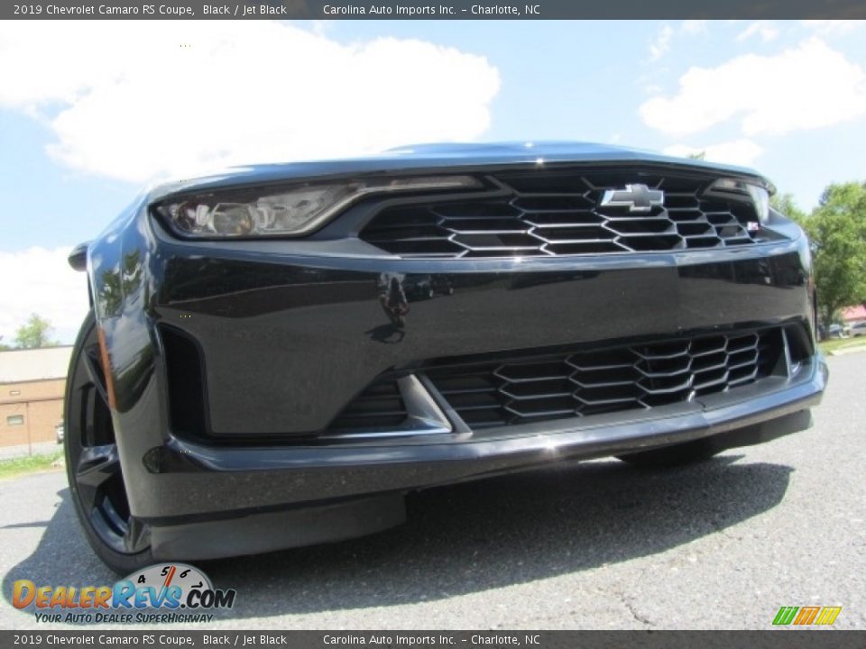 2019 Chevrolet Camaro RS Coupe Black / Jet Black Photo #2