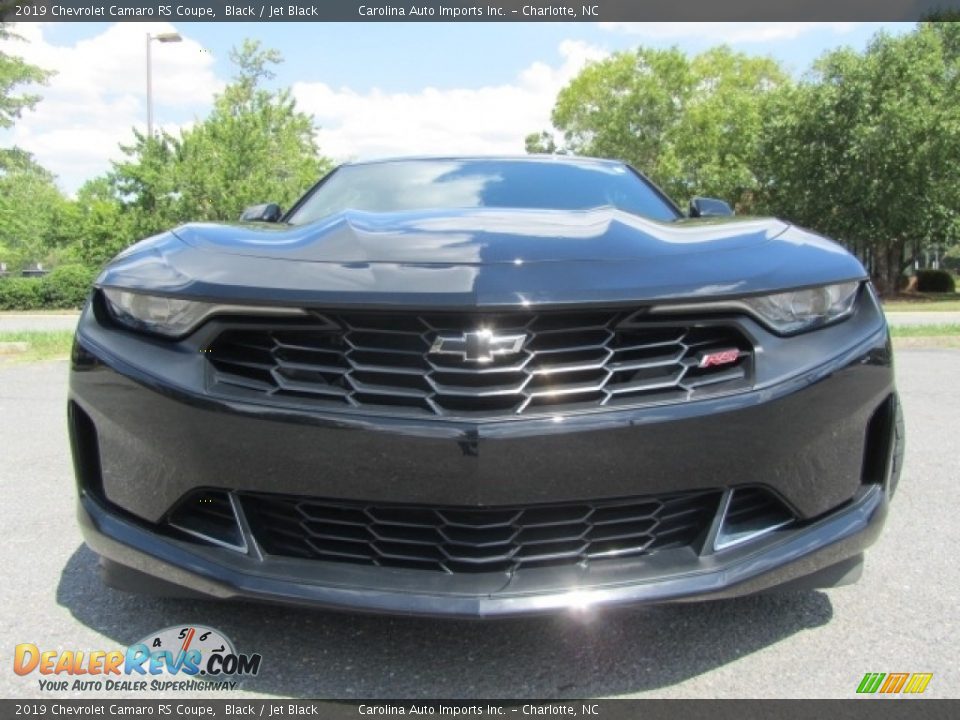 2019 Chevrolet Camaro RS Coupe Black / Jet Black Photo #4