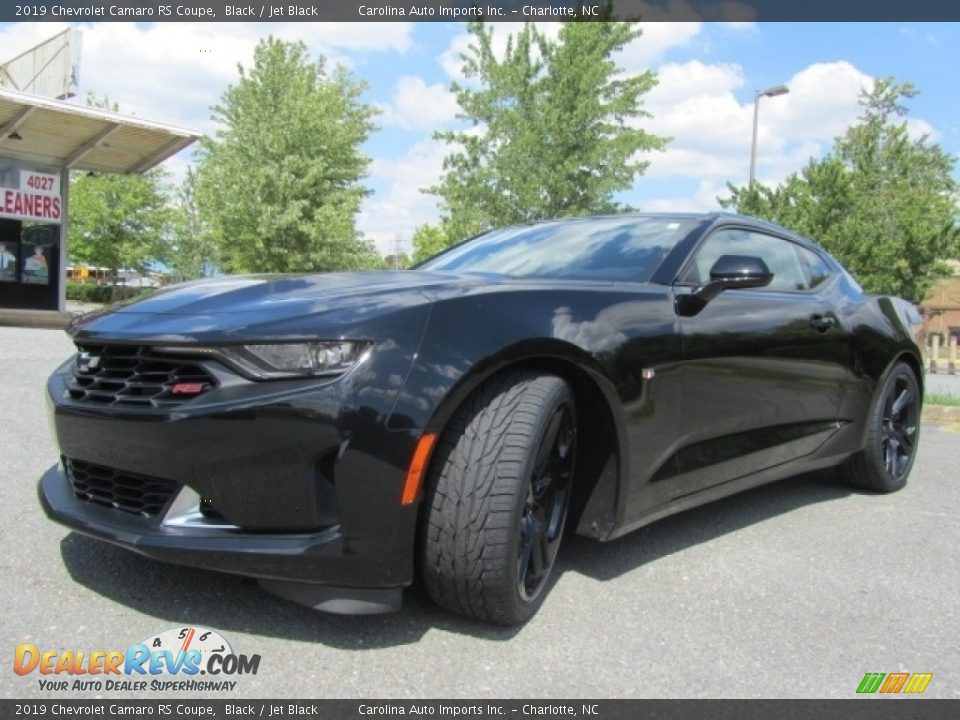 2019 Chevrolet Camaro RS Coupe Black / Jet Black Photo #6