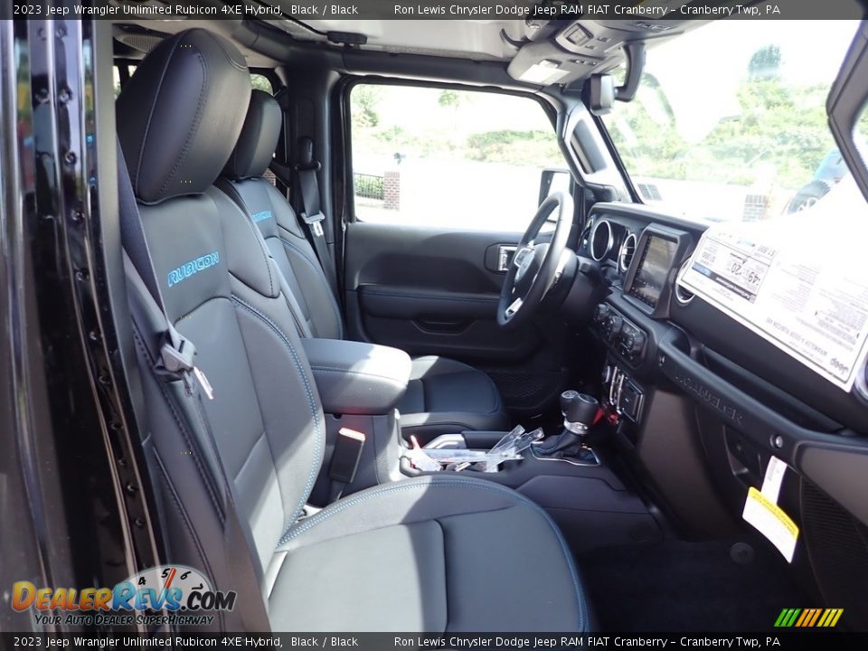 Front Seat of 2023 Jeep Wrangler Unlimited Rubicon 4XE Hybrid Photo #10